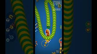 Worms zone.io | Snake Game | slither snake | oggy Saamp | Snake io oggy Game | Worm zone io #shorts