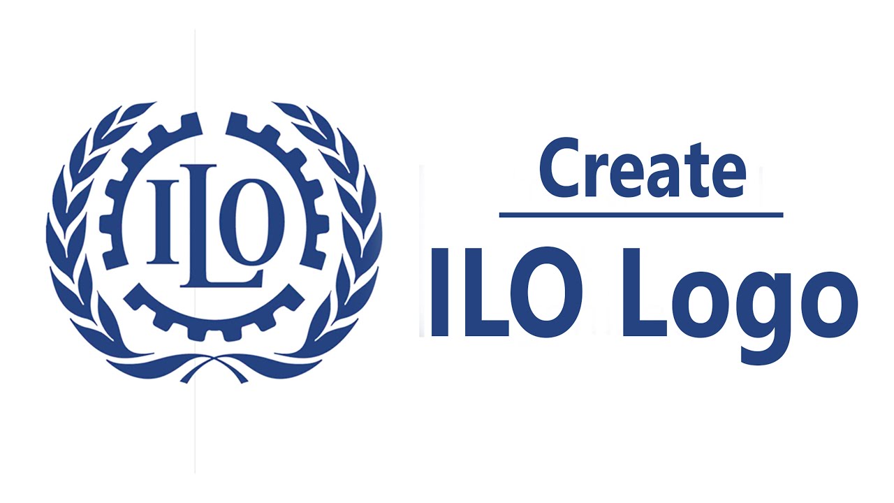 How To Draw Logo || Ilo Logo || Create ILO Logo || Symbol Of ILO, - YouTube