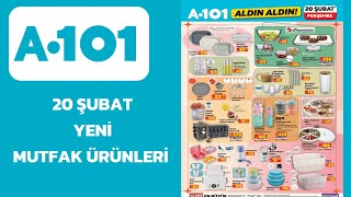 A101 Büyük Mutfak İndirimleri Başladı! 20 Şubat 2025 Perşembe Kaçırılmayacak Fırsatlar!