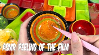 ASMR Peeling Off the Film. Relaxing sounds Satisfying video #11.