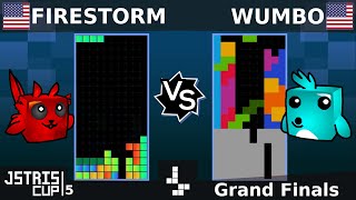 Jstris Cup 5 GRAND FINALS - FireStorm Vs.  Wumbo