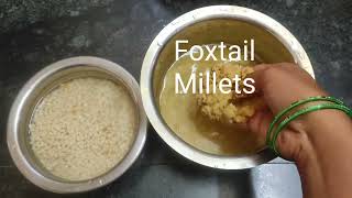 Foxtail dosa # korrala dhoselu @Harivillu_virijallu118  #chirudhanyalu #millets #harivillu