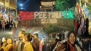 Happy Poi Pee Mau Tai waiting night celebration//Tai  new year festival ,Nalong village, 2119