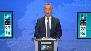 NATO Secretary General, Press Conference at Foreign Ministers Meeting, 02 DEC 2020