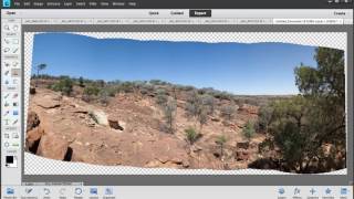 Photoshop Elements: Using the Photomerge Panorama feature