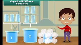 Capacity of Different Containers | Class 2 | Maths