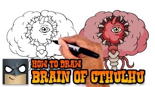How to Draw Brain of Cthulhu | Terraria