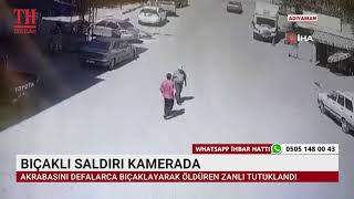 BIÇAKLI SALDIRI KAMERADA