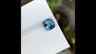 Incredible Fancy Cut London Blue Topaz