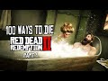 100 Funny Ways to Die  Red Dead Redemption 2 part 1