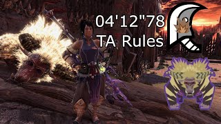 MHW:I Tempered Furious Rajang - Mew are Number One! | Great Sword [04'12\