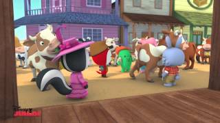 Sheriff Callie | Toby The Cow Sitter | Disney Junior UK