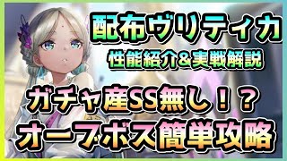 【ヘブバン】ガチャ産SS無しでオーブボスLv3討伐！配布ヴリティカは優秀ディフェンダー！(エグゾウォッチャー全属性対応)【ヘブンバーンズレッド】