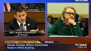 Rep Kinzinger questions Sec Clinton about the attack on the US consulate in Benghazi