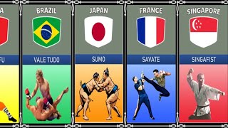 Martial Arts From Different Countries #kungfu#taekwondo#karate#martialarts