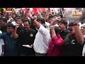 chennai members of dmk students wing protest against ugc s new draft rule tamil nadu news9