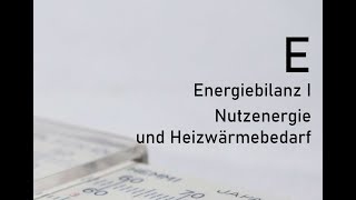 PHKO-1 E1-Wärmeverluste eines Wohngebäudes