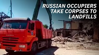 IN MARIUPOL, RUSSIAN OCCUPIERS ARE DEMOLISHING HOUSES AND NOT LOOKING FOR BODIES UNDER THE RUBBLE