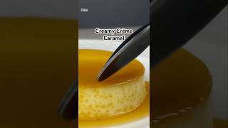 Delicious Creamy Crème Caramel ASMR #greeneliteasmr #asmr #shorts