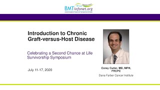 Introduction to Chronic Graft versus Host Disease 2020