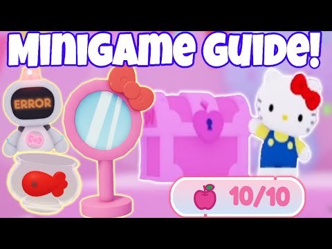 Mystery Museum Guide 50th-Anniversary Minigame Tutorial Roblox My Hello Kitty Cafe Riivv3r