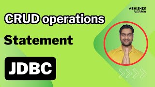 Chapter-03: CRUD using Statement in Java Database Connectivity (JDBC)