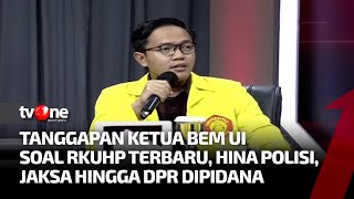 Hina Lembaga Negara, Ini Akibatnya! BEM UI: Bisa Gak Presiden Dipenjara? | Catatan Demokrasi tvOne