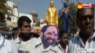 Congress Leaders Protest at Secunderabad Cantonment - Watch Exclusive