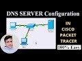 Configure DNS server in Cisco Packet Tracer