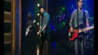 Fall out Boy on Conan O'Brien performing Americas Suitehearts