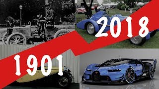 Bugatti evolution car history