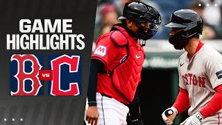 Red Sox vs. Guardians Game Highlights (4/24/24) | MLB Highlights