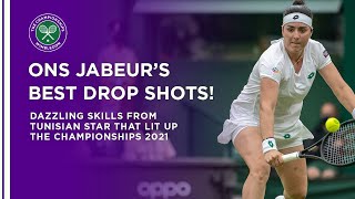 Ons Jabeur's Best Drop Shots | Wimbledon 2021