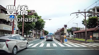 【車載動画】愛知県豊橋市│国道1号線【Onboard camera】Toyohashi, Aichi, Japan