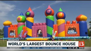 World's largest bounce house