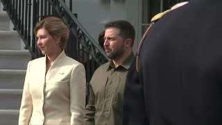Zelensky arrives at the White House to meet Biden | AFP