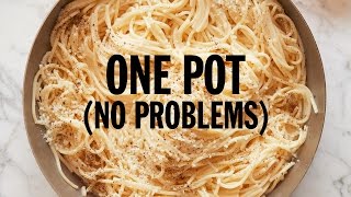 One-Pot Cacio e Pepe Pasta Hack | Food Network