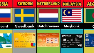 ATM Cards Comparison Of Different Countries | Global ATM Card Showdown |  Comparing ATM Cards