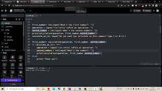 Day 10: Making a calculator! --100 Days of code: The Complete Python Pro Bootcamp