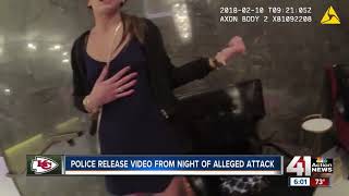 Body cam video released in Kareem Hunt incident