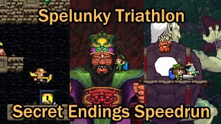 The Spelunky Series Speedrun: Secret Endings in 22 Minutes!