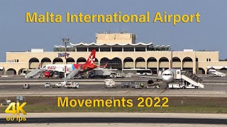 Malta International Airport Movements 2022