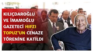 Kılıçdaroğlu ve İmamoğlu'nun yan yana geldiği cenaze töreninde dikkat çeken anlar...
