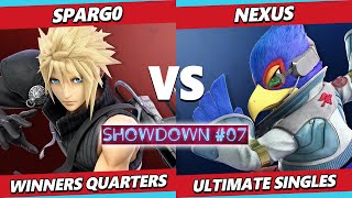 PSKSHOWDOWN #7 - Spargo (Cloud) Vs. Nexus (Falco) Smash Ultimate - SSBU