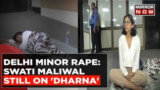 Delhi Minor Rape | DCW Chief Sits On ‘Dharna’ To Meet Survivor | Authorities Question Her Intention