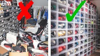 How To Organize Your Sneaker Collection