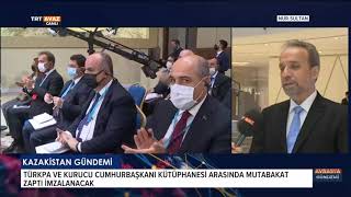 TÜRKPA ve Kurucu Cumhurbaşkanı Kütüphanesi Arasında Mütabakat Zaptı İmzalandı-AVRASYA GÜNDEMİ-24.11