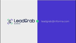 LeadGrab Software User Guide for Exhibitors by Informa
