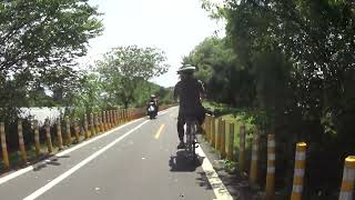 新北市自行車道: 華江橋-華中河濱公園(新北市恐龍公園)