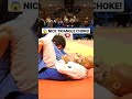 BJJ | Nice Triangle Choke! #shorts #bjj #jiujitsu